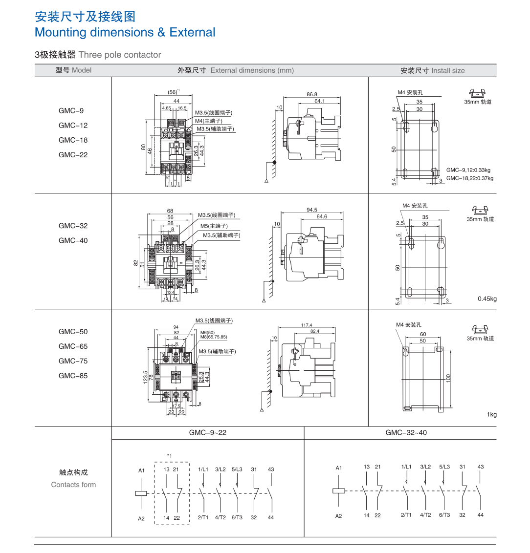 Mounting Dimensions Drawing-1